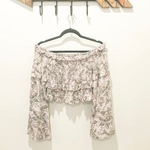 Off shoulder top